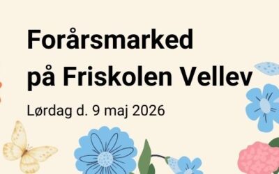Forårsmarked på Friskolen Vellev 9. maj