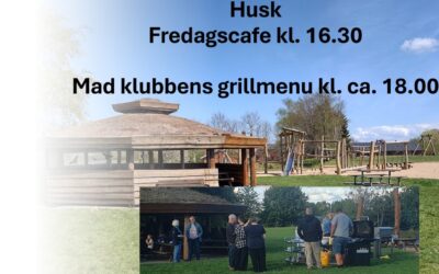 1. fredag i måneden er lig med fredagscafe