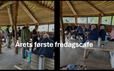 Første fredagscafe` i år