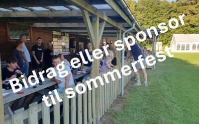 Sommerfest 2026 – sponsorat eller bidragsyder.